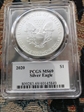 2020 $1 Silver Eagle MS69