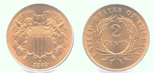 1869 2C MS66RD