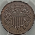 1868 2C MS63BN