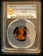 1981-S 1C Type 1 PR69DCAM