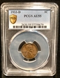1933-D 1C AU55BN