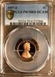 1997-S 1C PR70DCAM