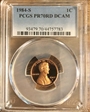 1984-S 1C PR70DCAM