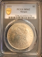 1921 $1 Morgan MS62