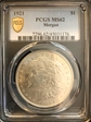 1921 $1 Morgan MS62