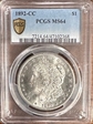 1892-CC $1 MS64
