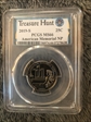 2019-S 25C American Memorial NP LB Treasure Hunt MS66