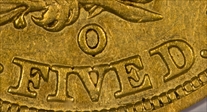 1851-O/O $5 XF45