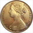 1860 QUEEN VICTORIA  ONE PENNY F15 4+D  Rarity R19 not as Freeman say!!! GVF
