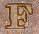 1858 one penny  F over B in DEF  top geade 