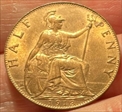 1913 half penny  
