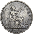 1861  one penny  f24  