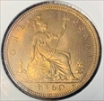 1860 ONE PENNY  BUNC 