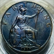 1917  FARTHING  UNC