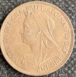 1895  HALF PENNY  GEF/UNC 