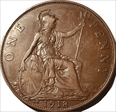 1918 KN ONE PENNY  king norton mint  