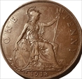 1918 KN ONE PENNY  king norton mint  