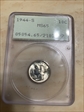 1944-S 10C MS65