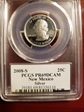 2008-S 25C New Mexico Silver PR69DCAM