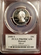 2008-S 25C Hawaii Silver PR69DCAM