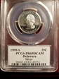 1999-S 25C Delaware Silver PR69DCAM