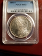 1881-S $1 MS62