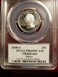 2008-S 25C Oklahoma Silver PR69DCAM