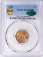 1896 1C MS66RD