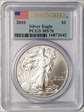 2010 $1 Silver Eagle First Strike MS70