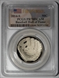 2014-S 50C Baseball Hall of Fame First Strike PR70DCAM