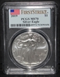 2019 $1 Silver Eagle First Strike MS70