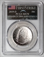 2019-D 50C Apollo 11 50th Anniversary First Strike Earth Rising AMF MS70