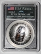 2019-P $1 Apollo 11 50th Anniversary First Strike Earth Rising AMF PR70DCAM