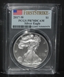 2017-W $1 Silver Eagle First Strike PR70DCAM
