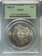 1900-S $1 MS62