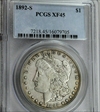 1892-S $1 XF45