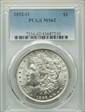 1892-O $1 MS62
