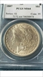 1887 $1 MS64