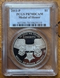 2011-P $1 Medal of Honor PR70DCAM