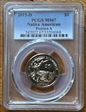 2015-D $1 Native American, Position A MS67