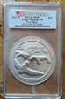 2017-P 25C Effigy Mounds NP 5 oz Silver First Strike SP69