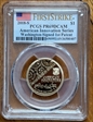 2018-S $1 American Innovation Series Washington-Signed 1st Patent First Strike PR69DCAM