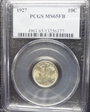 1927 10C MS65FB
