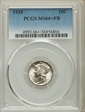 1935 10C MS66+ FB