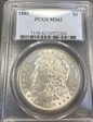 1885 $1 MS62