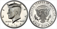 2008-S 50C Silver PR70DCAM