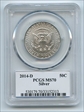 2014-D 50C Silver, 50th Anniversary Set MS70