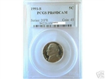 1991-S 5C PR69DCAM