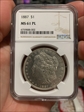 1887 $1 MS61 PL