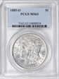 1885-O $1 MS63